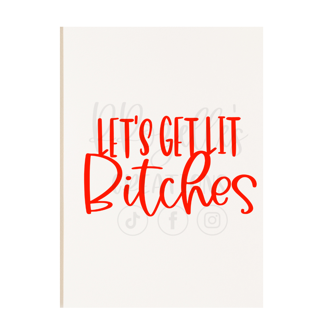 Let's Get Lit SVG/PNG