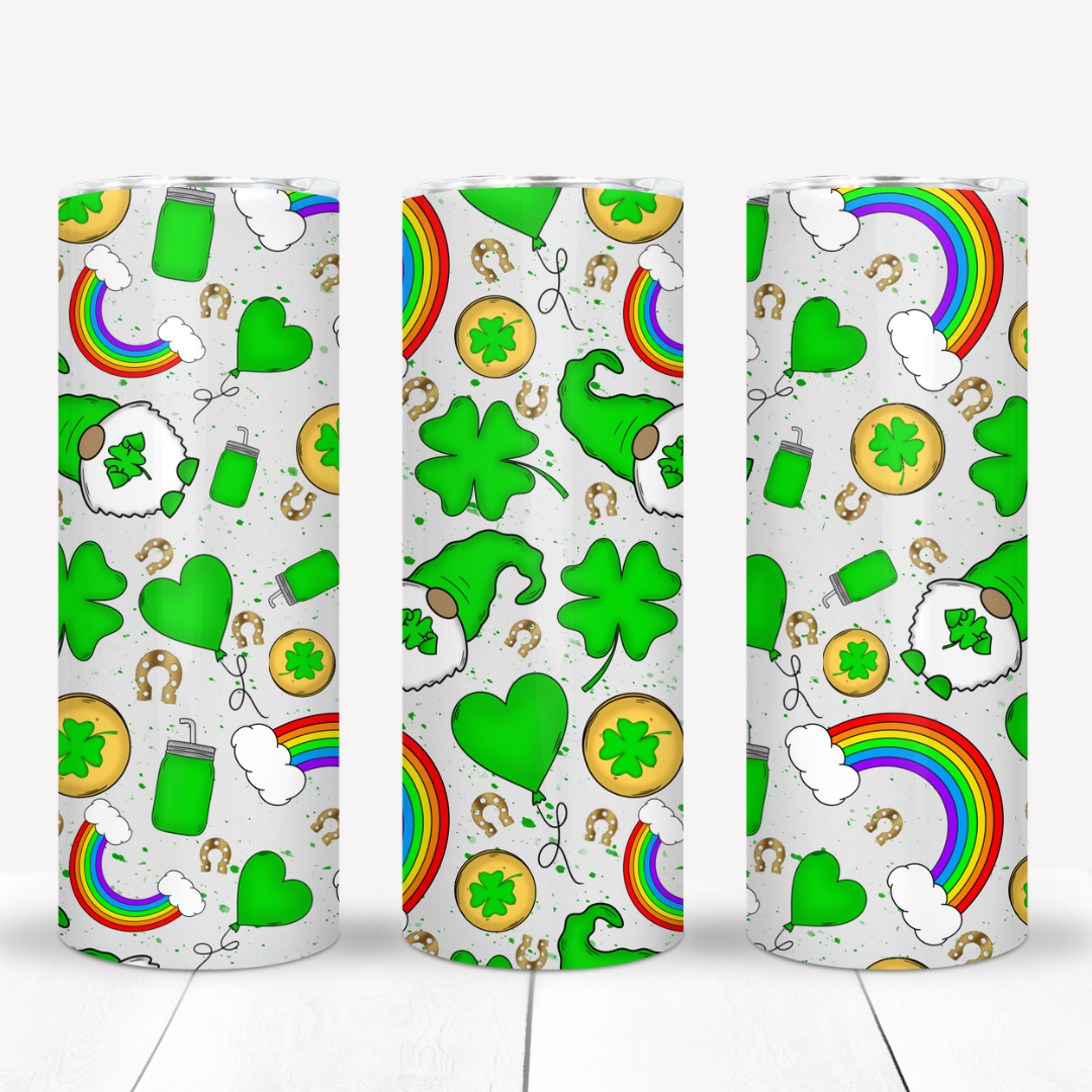 Lucky Gnomes Seamless- Small Print