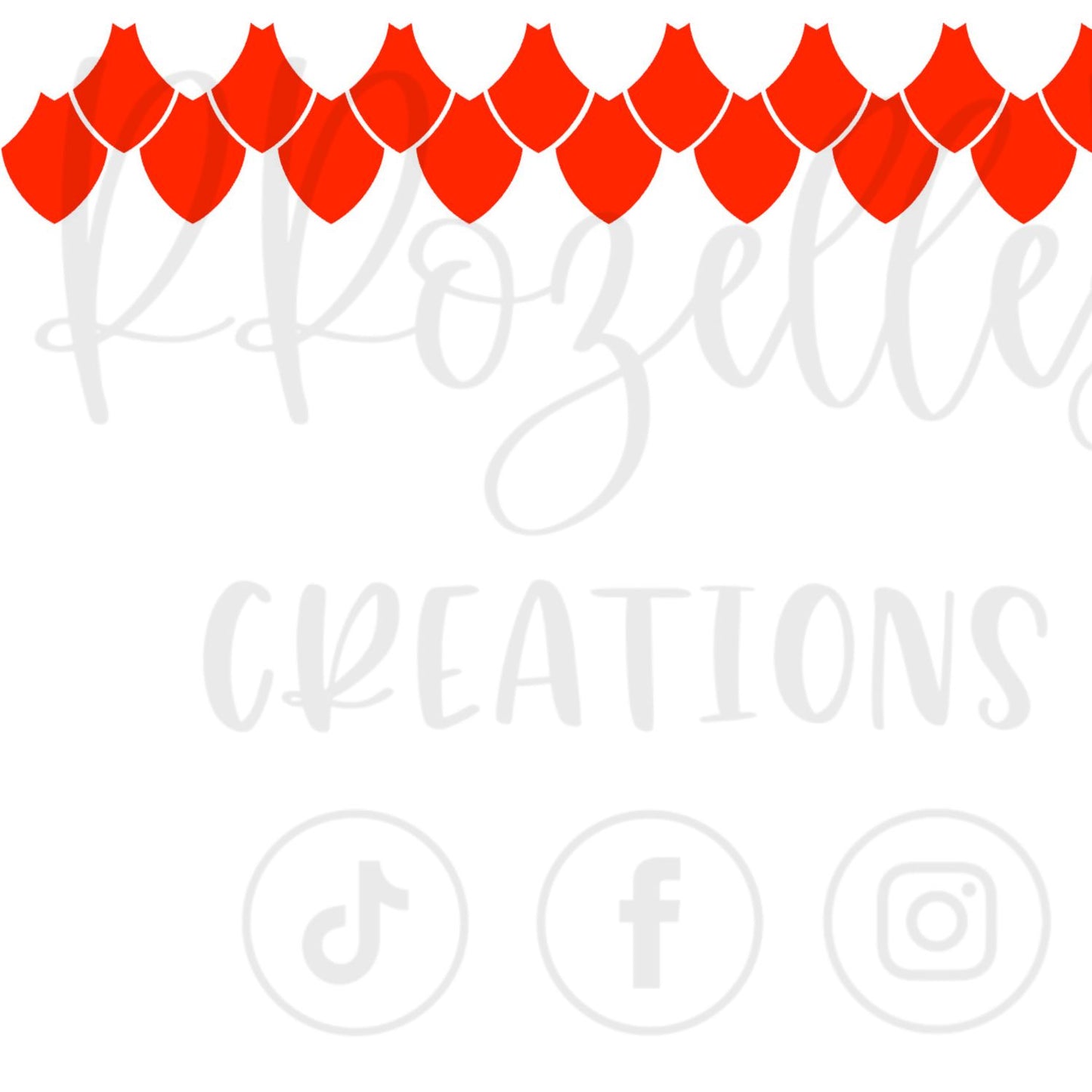 Dragon Scale Seamless Template