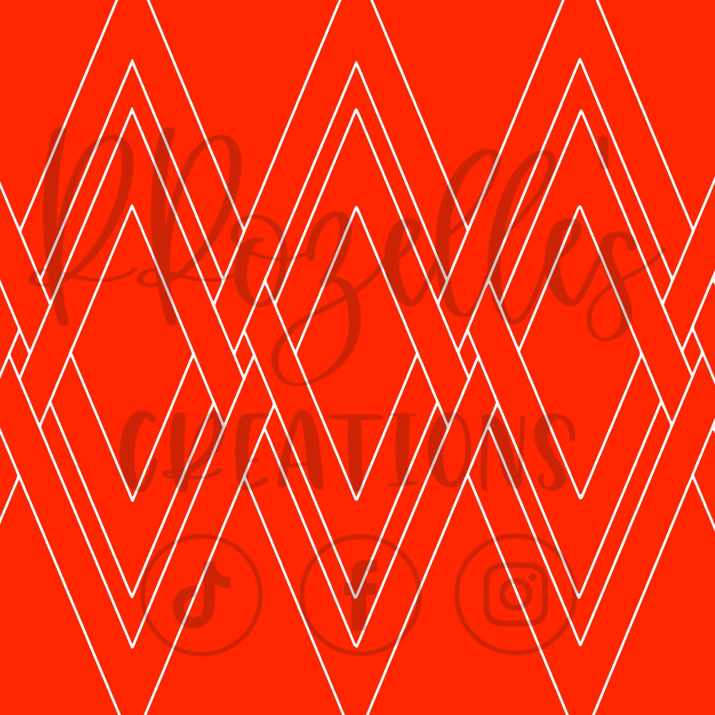 Geo Diamonds- SVG Template