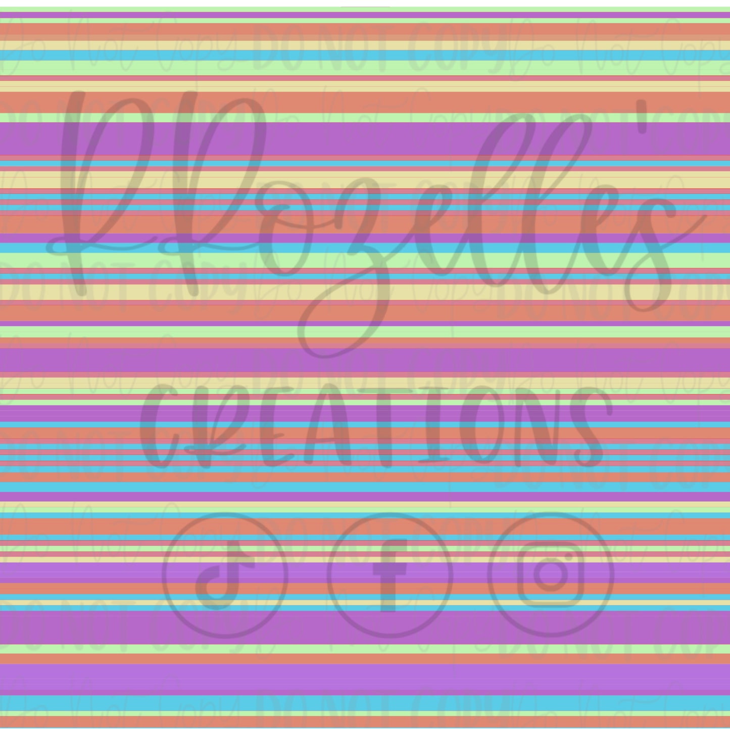 Serape Burst- SVG Template