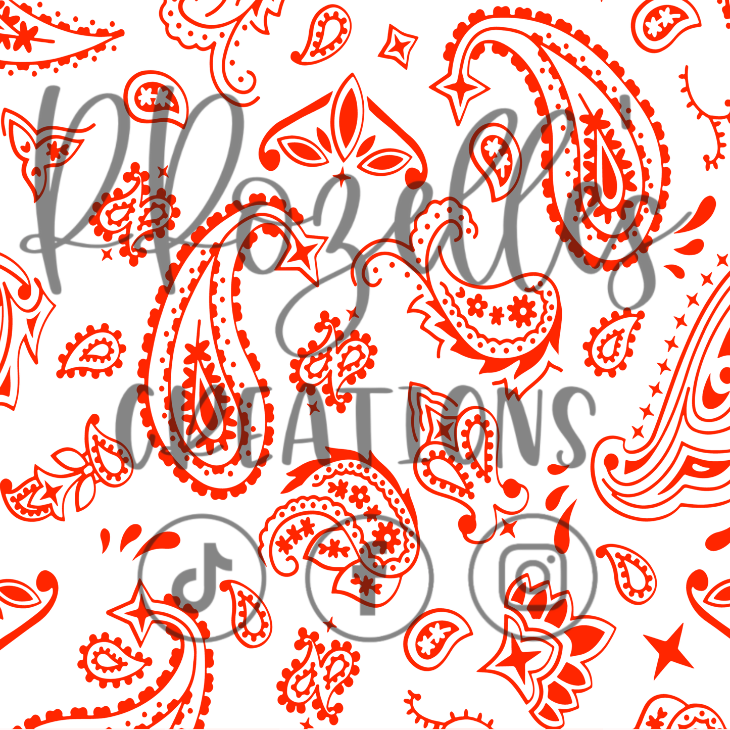 Bandana- SVG Template