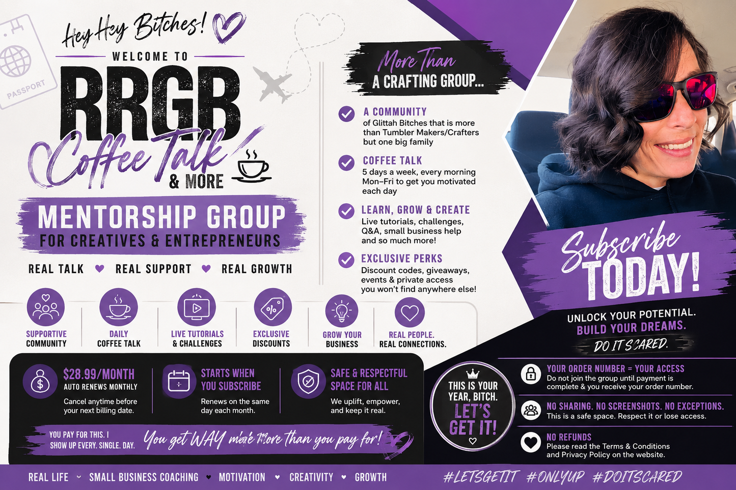 RRGB Coffee Talk & More Subscription- FB Group