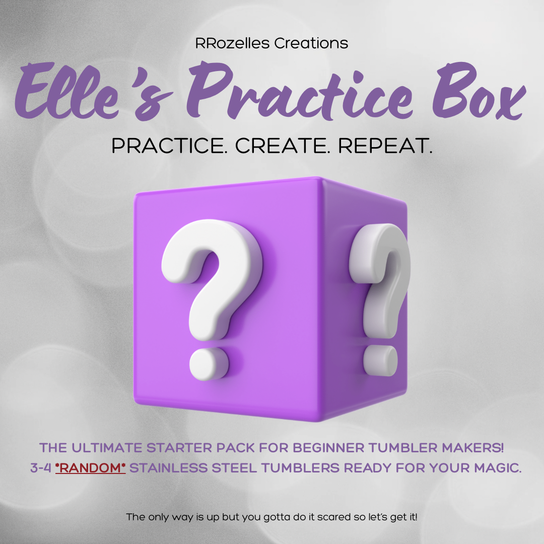 Elle’s Practice Box Stainless Steel Tumbler Box