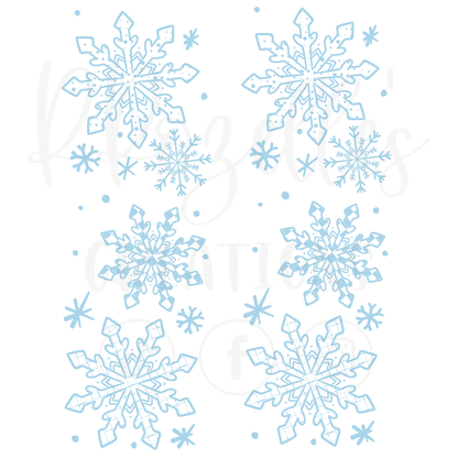 LET IT SNOW BLUE (MATCHING SLEEVES)