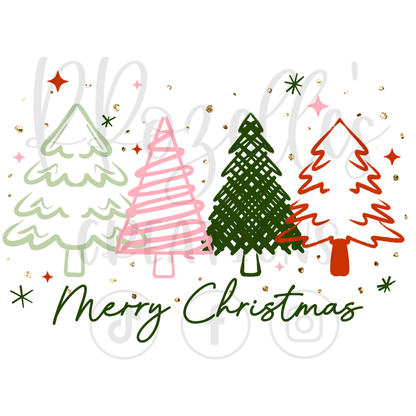 MERRY CHRISTMAS TREES
