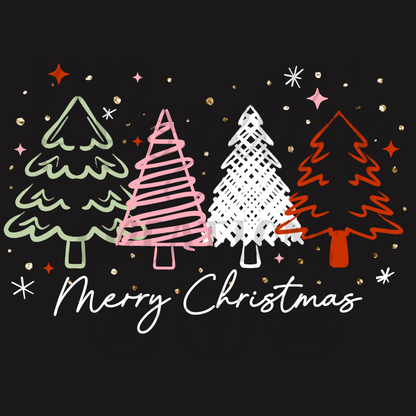 MERRY CHRISTMAS TREES