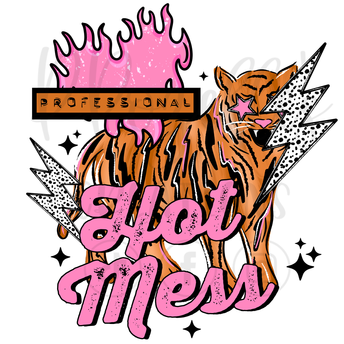HOT MESS TIGER