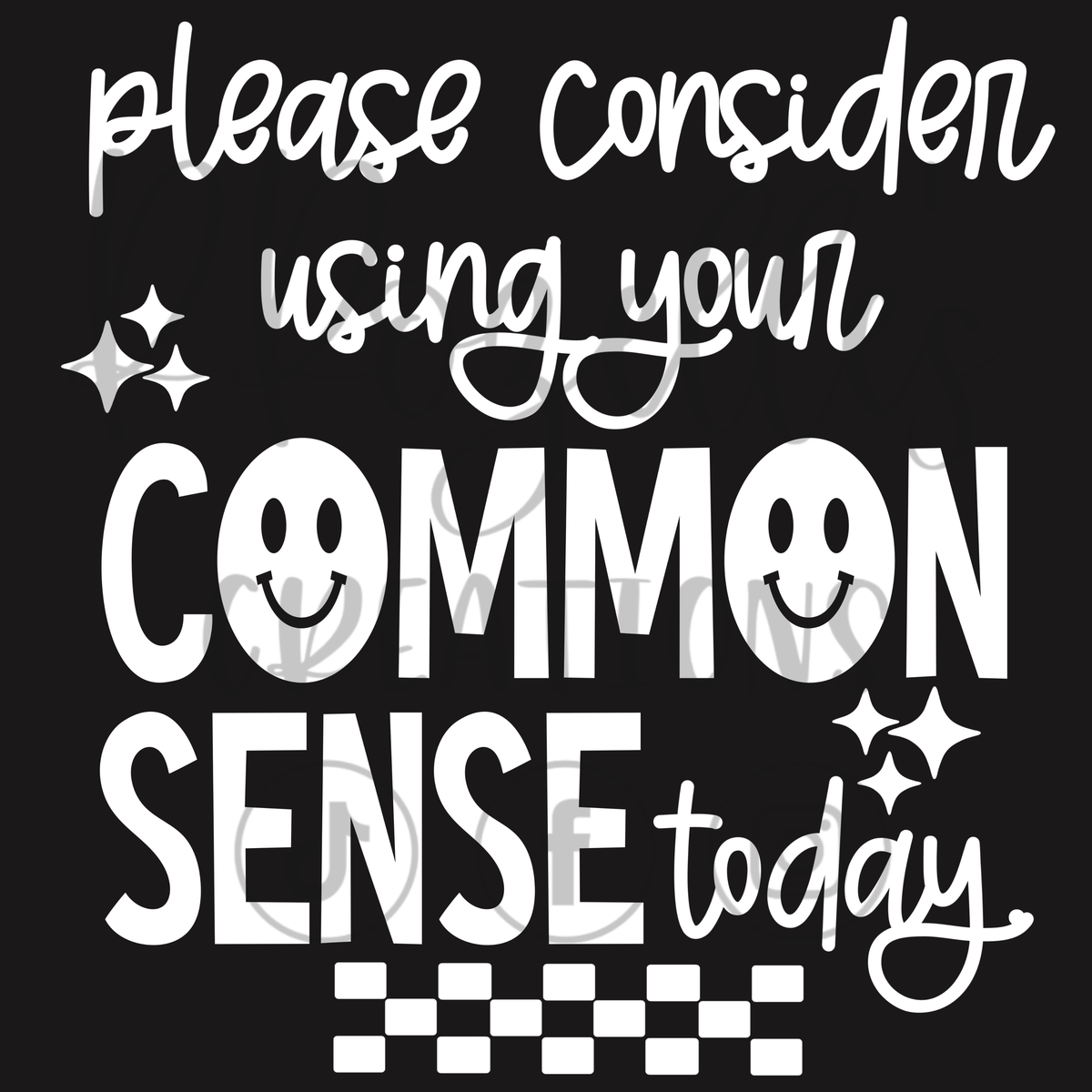 COMMON SENSE TODAY
