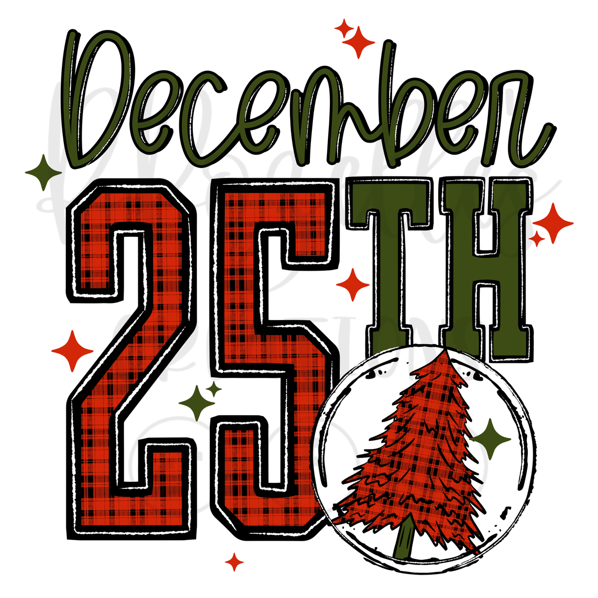 DECEMBER 25TH PLAID