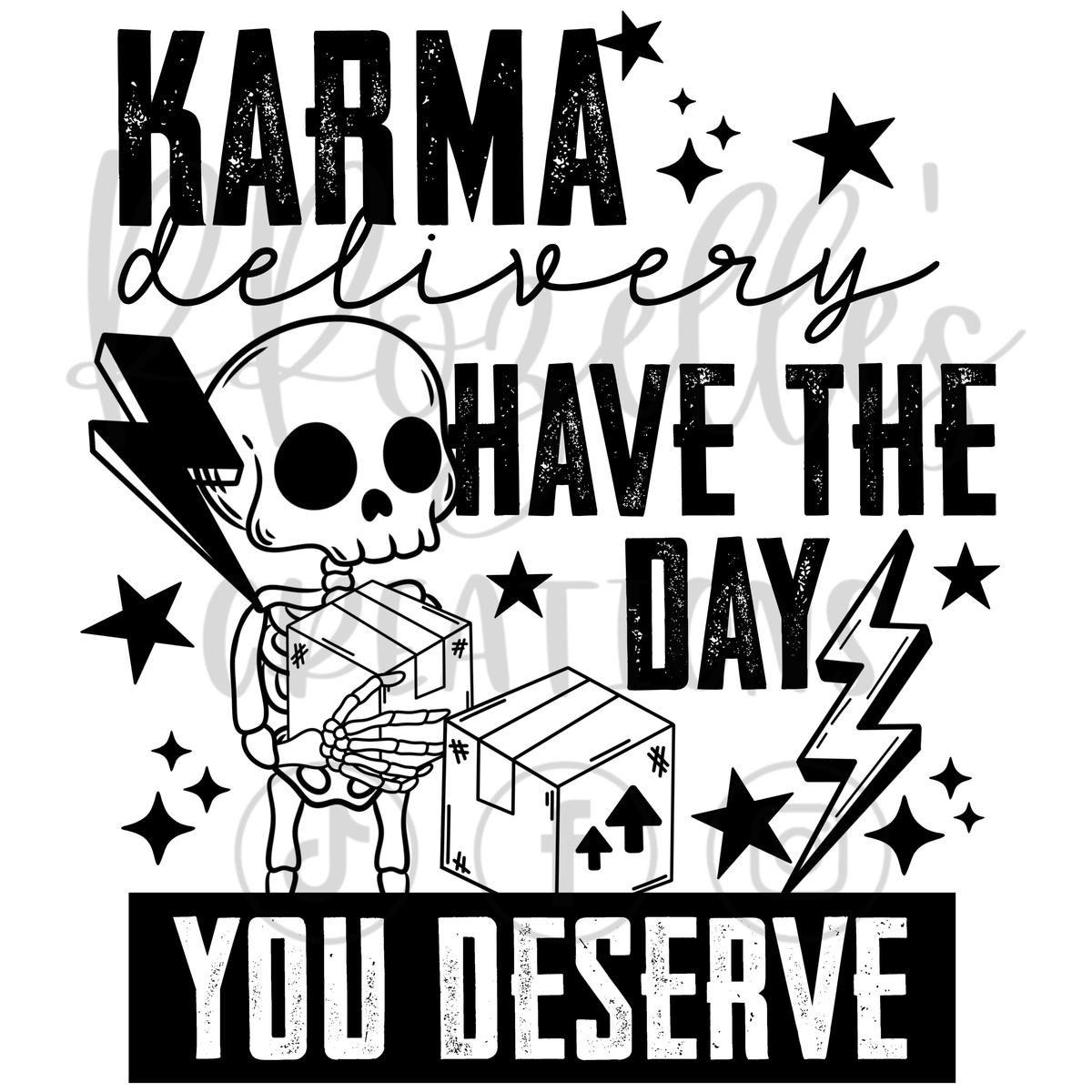KARMA DELIVERY- SINGLE COLOR