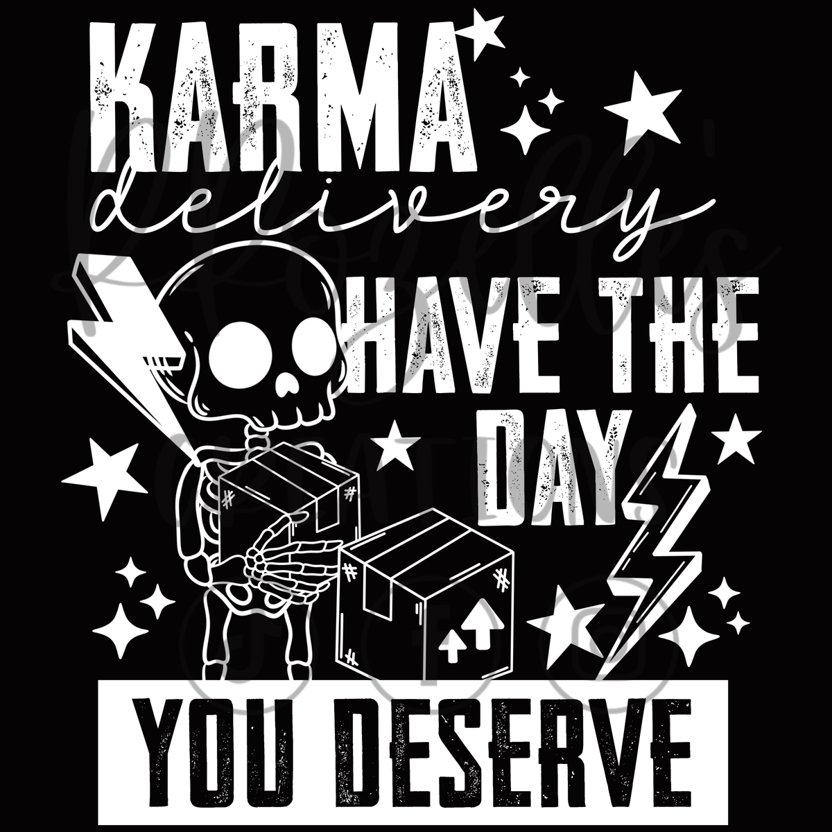 KARMA DELIVERY- SINGLE COLOR