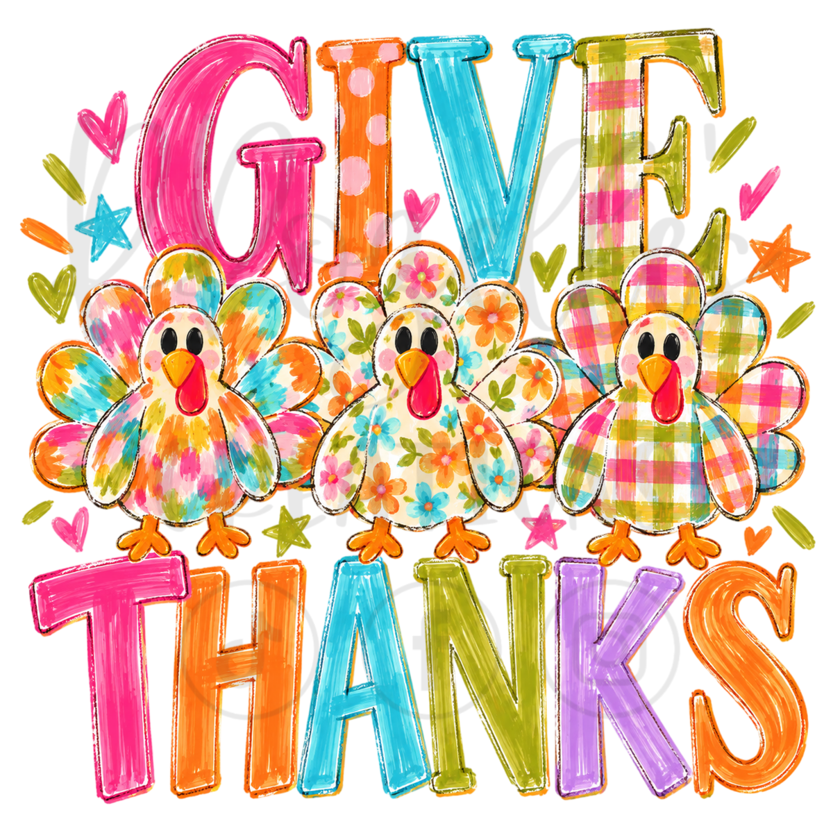 GIVE THANKS NEON