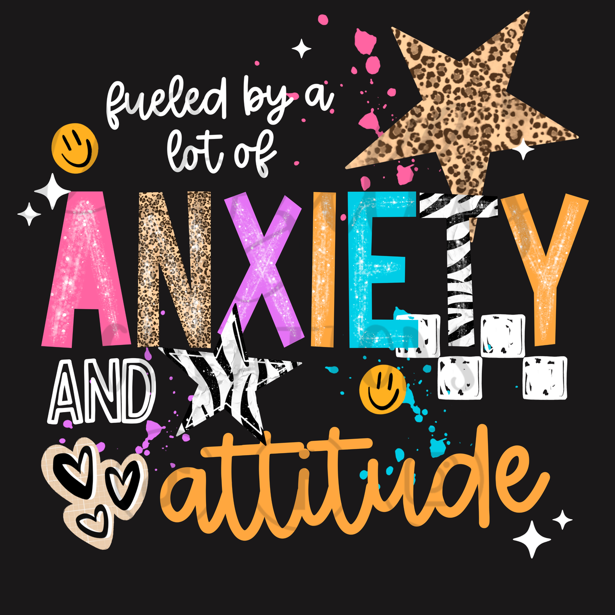 FUELED BY A-LOT OF ANXIETY