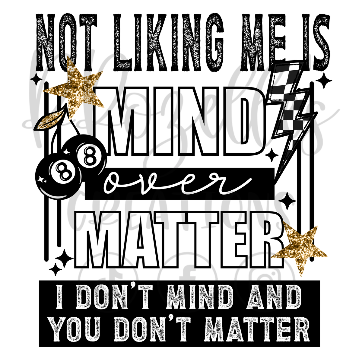 MIND OVER MATTER