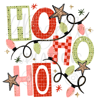 HO! HO! HO! PINK (MATCHING SLEEVES)
