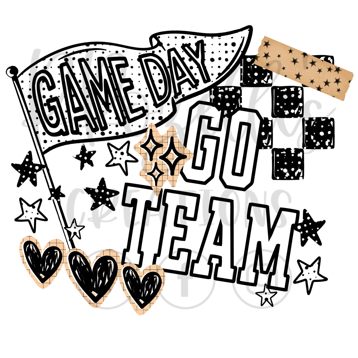 GAME DAY GO TEAM
