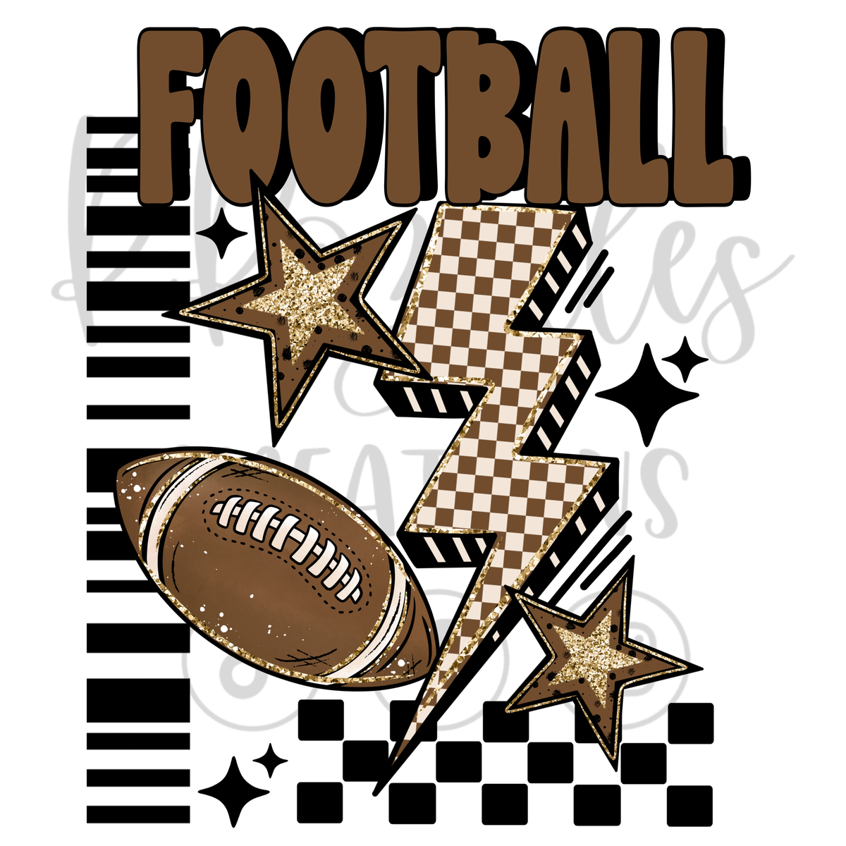 FOOTBALL CHECKERED