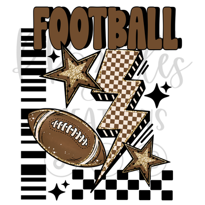 FOOTBALL CHECKERED
