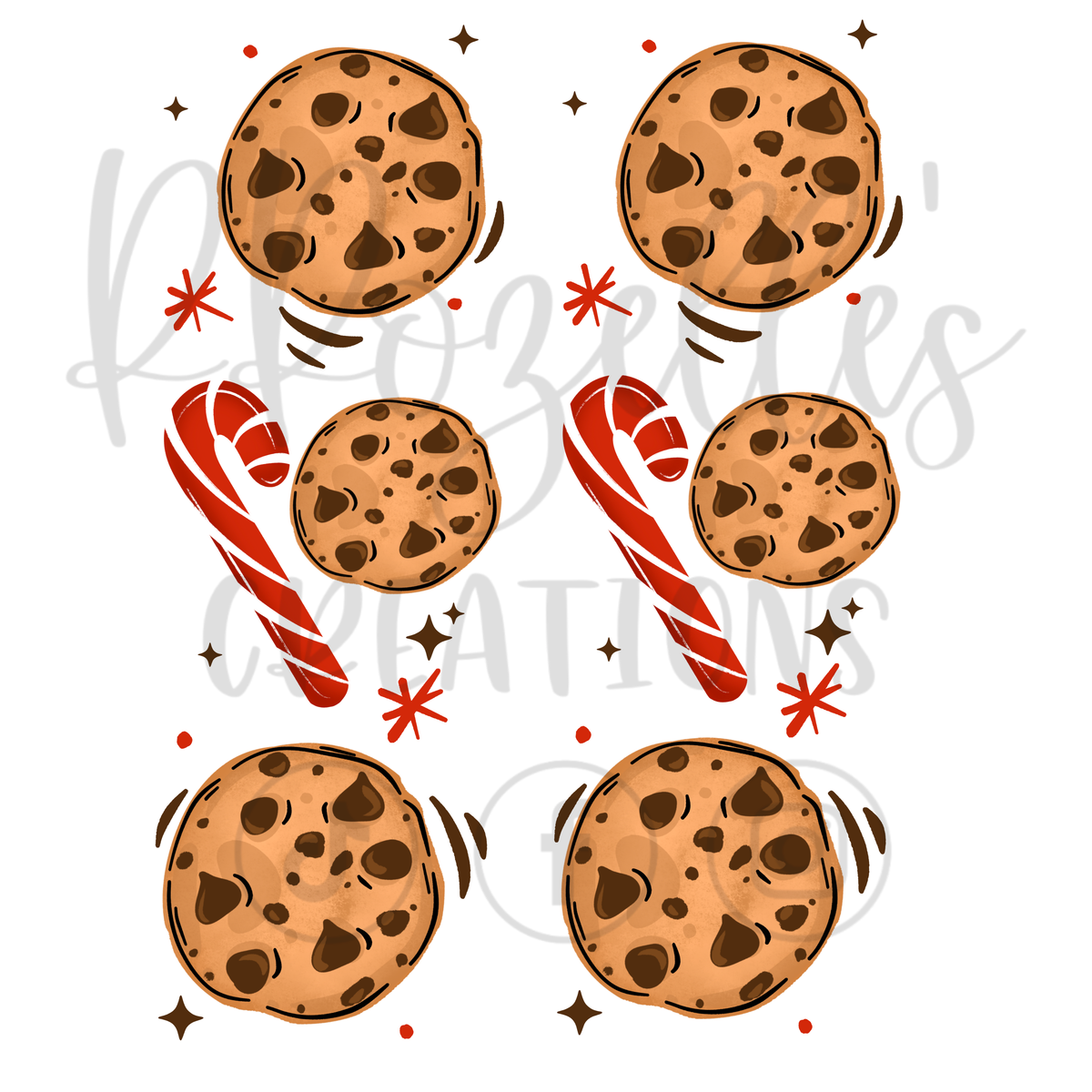 MILK & COOKIES FOR SANTA (MATCHING SLEEVES)