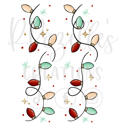 HOLLY JOLLY SANTA- LIGHT COMPLEXION (MATCHING SLEEVES)