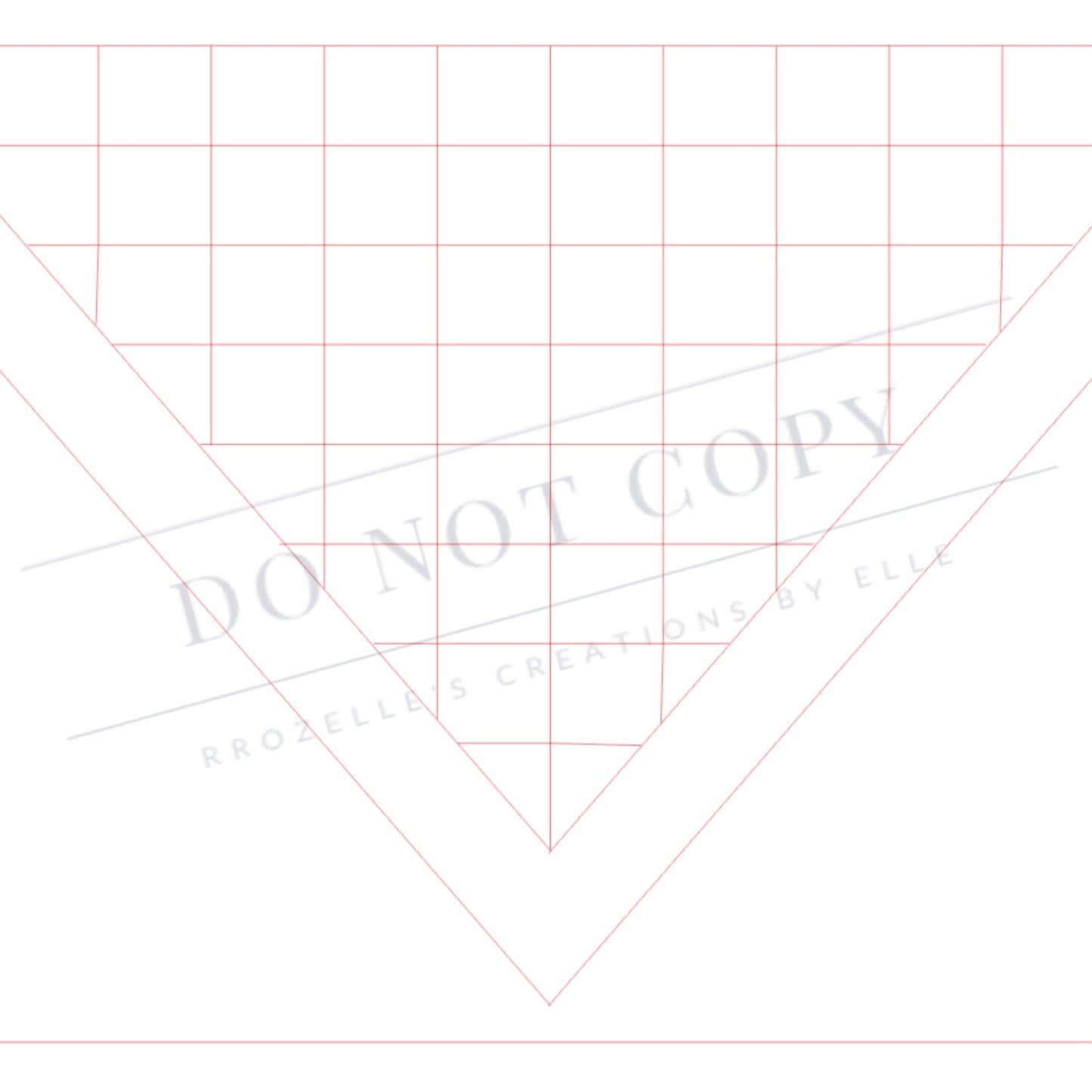 Checkered Plaid VSPLIT SVG Template