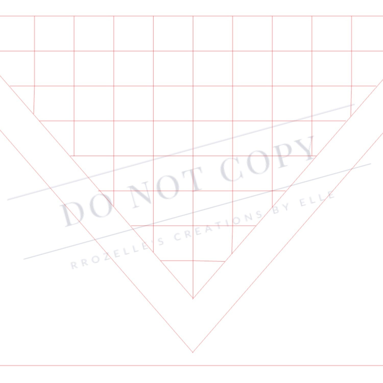 Checkered Plaid VSPLIT SVG Template