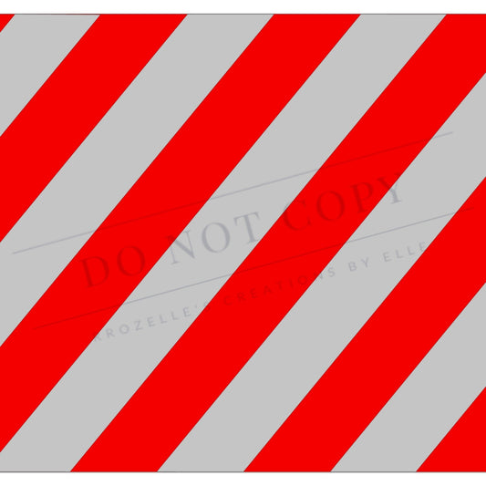 Thick Milky Way (Candy Cane Swirl) SVG Template