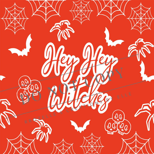 Hey Hey Witches SVG Template