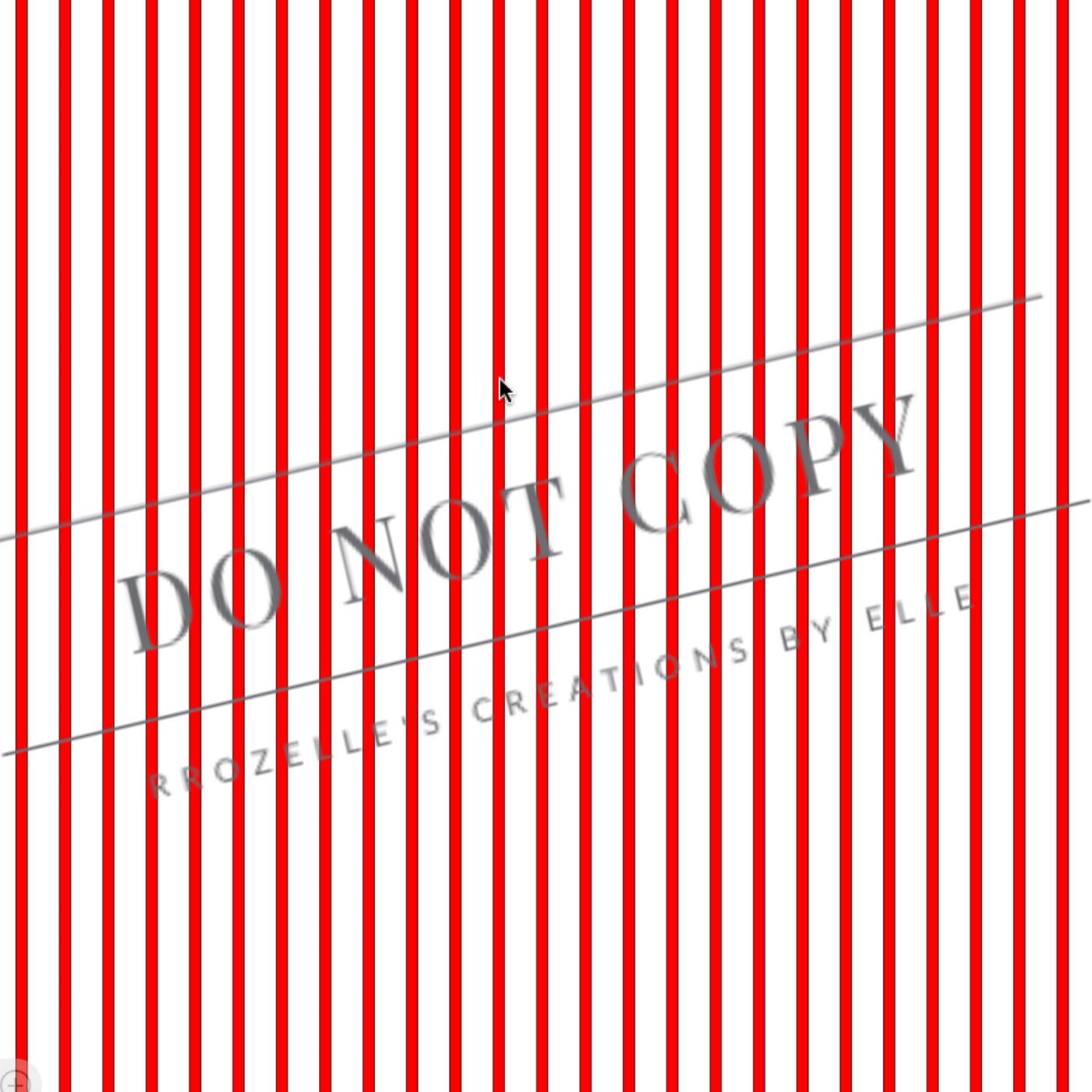 Vinyl Stripe Template .10 by 11.5