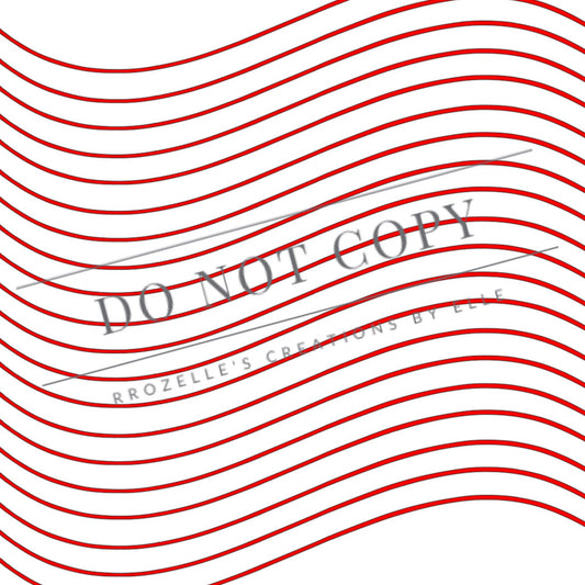 Wave Stripes Full Sheet