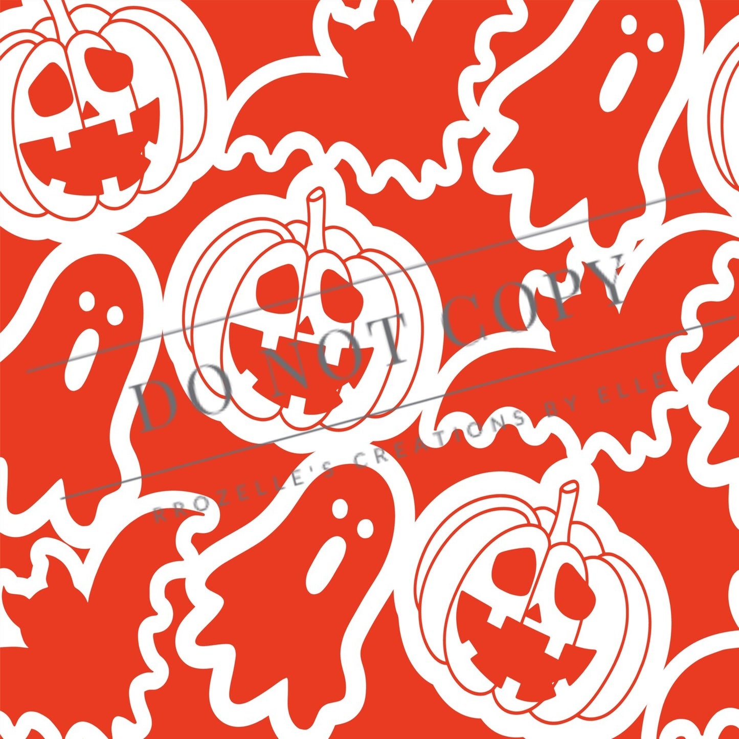 Bats Pumkins & Ghost OH MY! Burst SVG Template