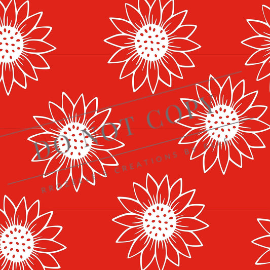 Sunflower Shiplap SVG Template