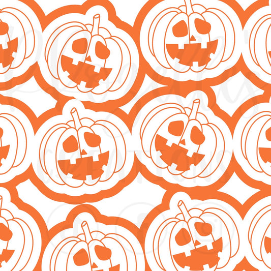 Pumpky Pumpkin Burst SVG Template