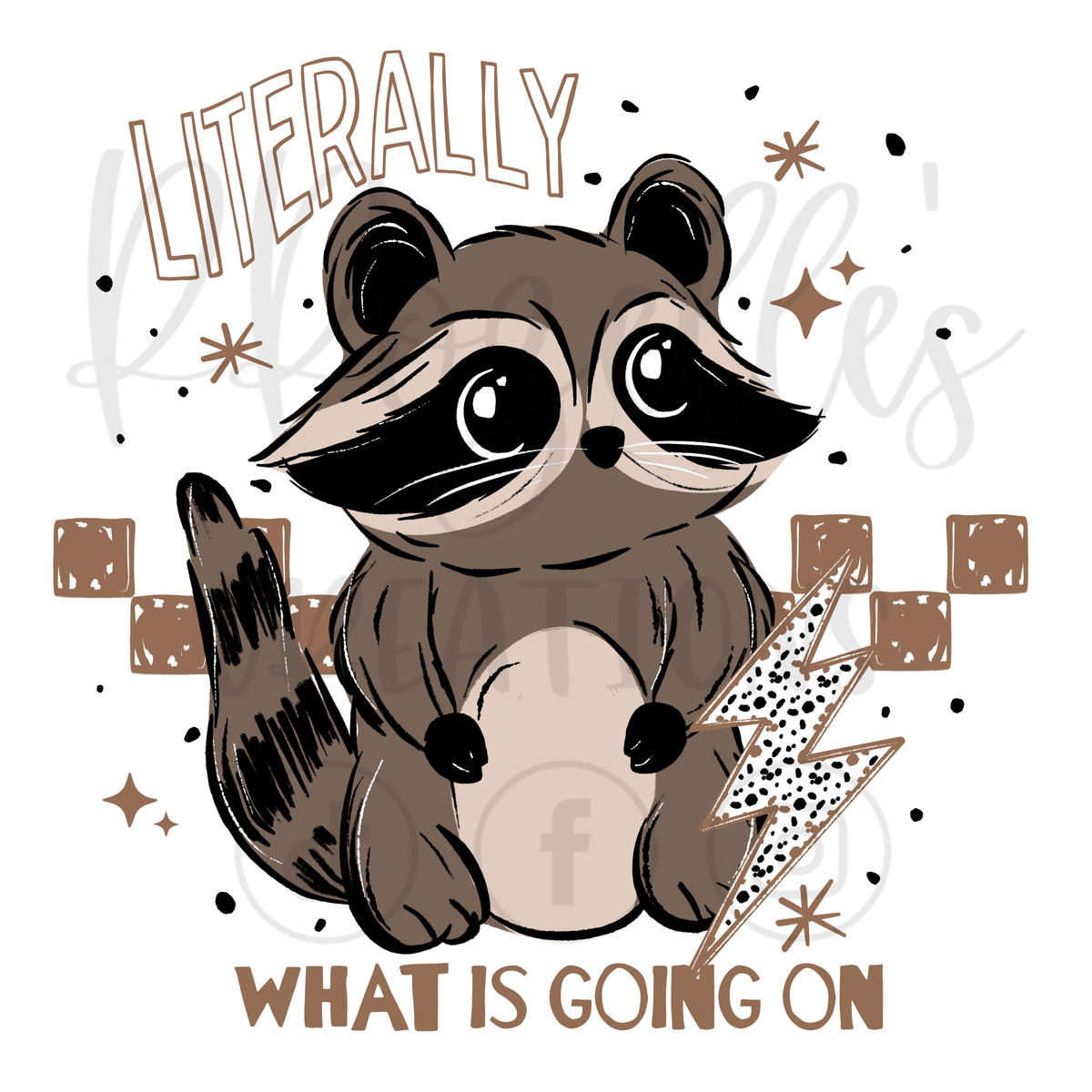 WHAT IS GOING ON RACOON