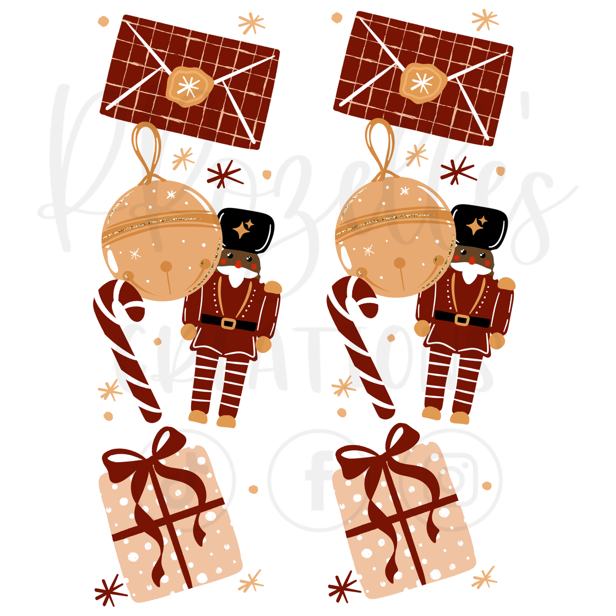 TIS THE SEASON NUTCRACKER (MATCHING SLEEVES)