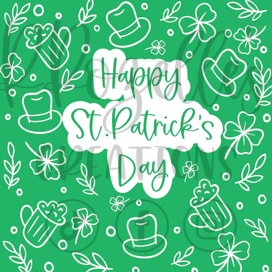 St. Patrick's Day SVG Template