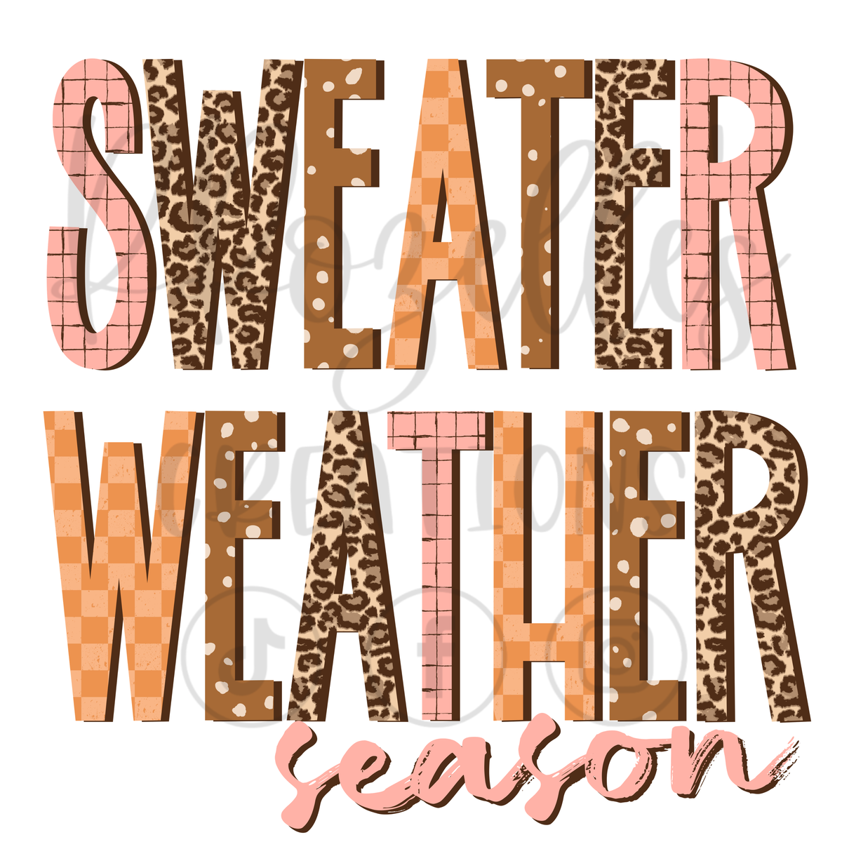 SWEATER WEATHER SEASON