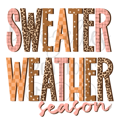 SWEATER WEATHER SEASON