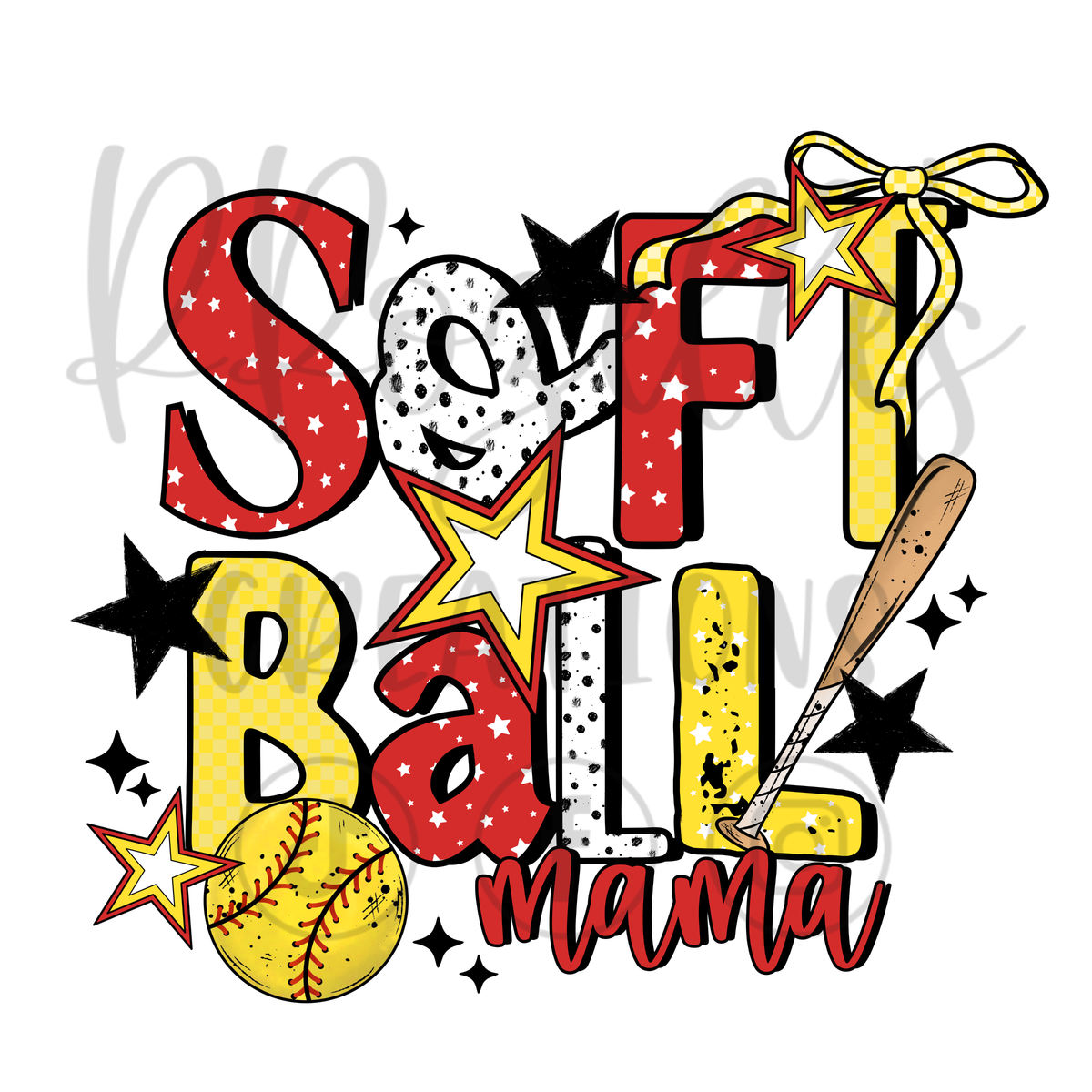 SOFTBALL MAMA
