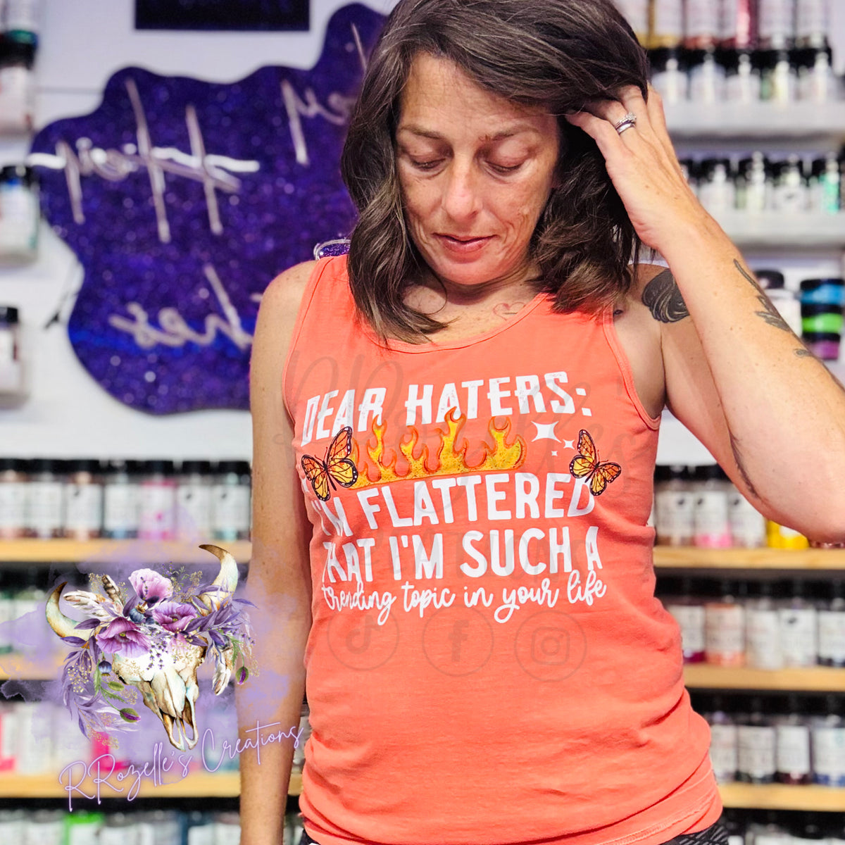 DEAR HATERS! I'M FLATTERED