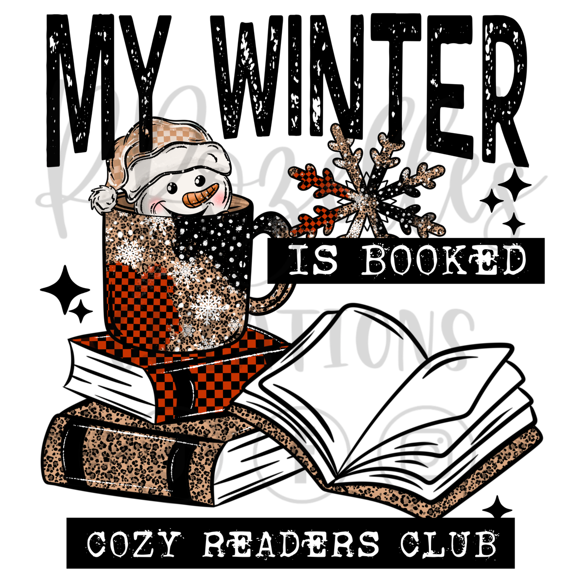 MY WINTER IS BOOKED (MATCHING SLEEVES)