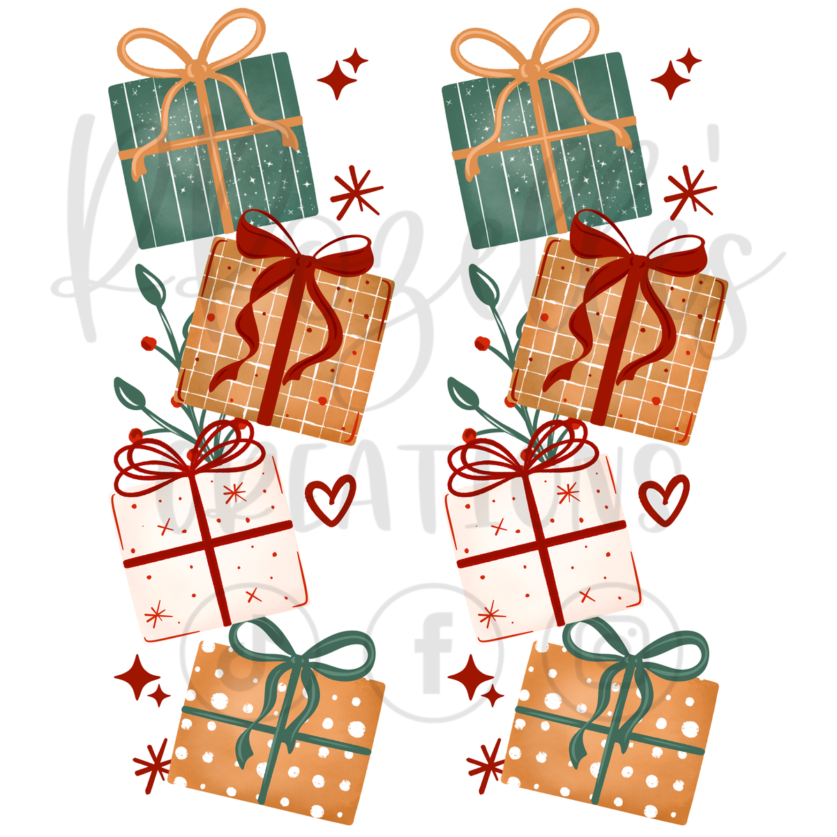 TIS THE SEASON GIFTS (MATCHING SLEEVES)