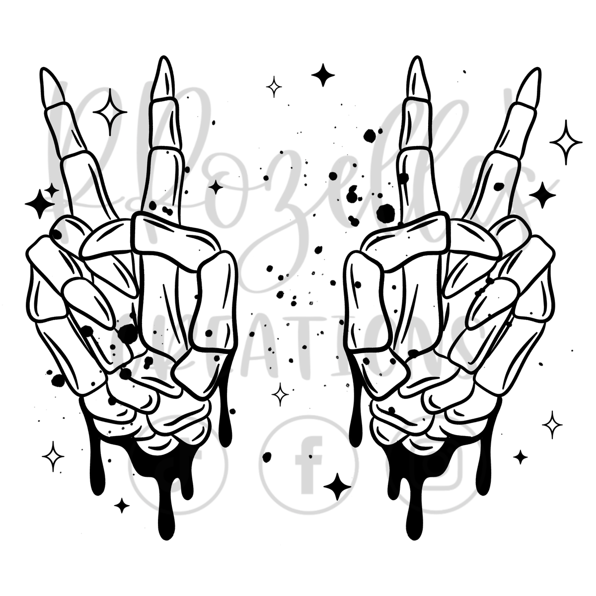 DOUBLE SKELLIE PEACE