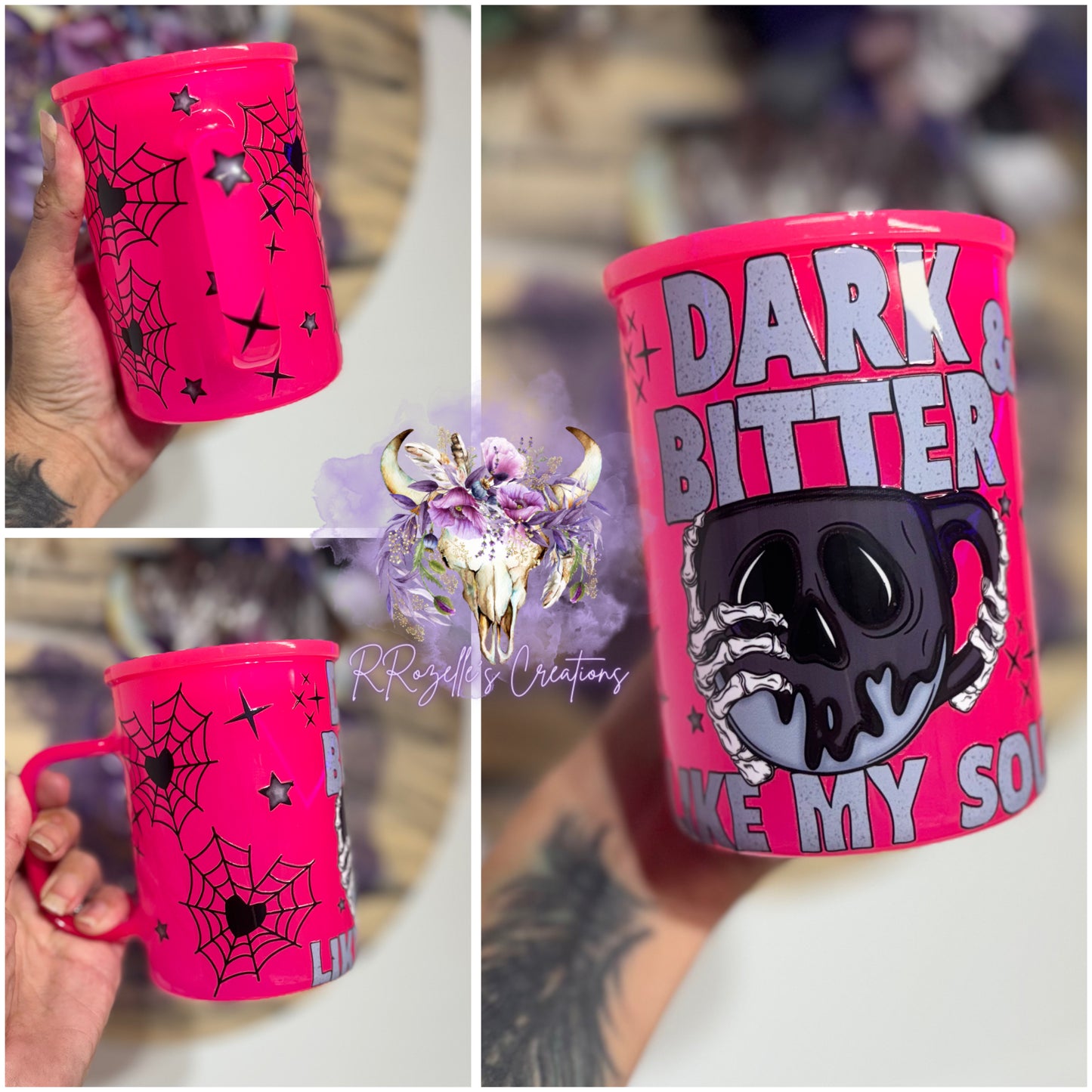 Dark & Bitter Like My Soul Glass Mug