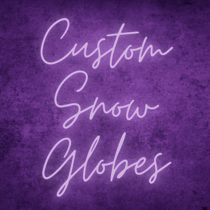 CUSTOM SNOW GLOBE TUMBLERS