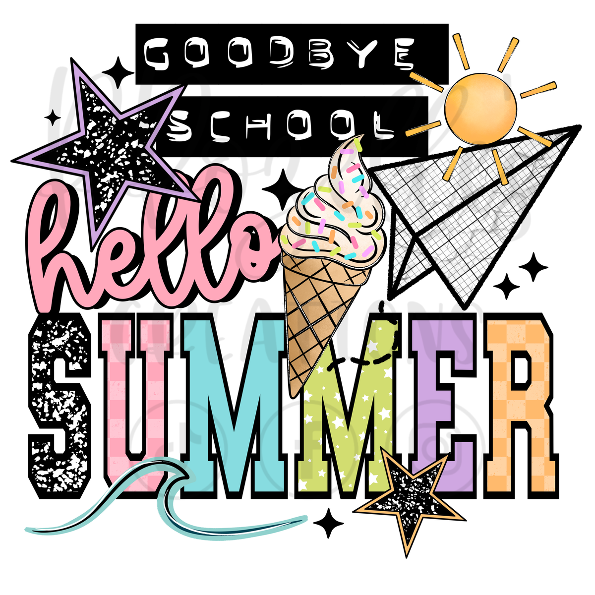 GOOD BYE SCHOOL, HELLO SUMMER (GIRL)
