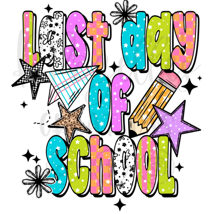 LAST DAY OF SCHOOL NEON (GIRL)