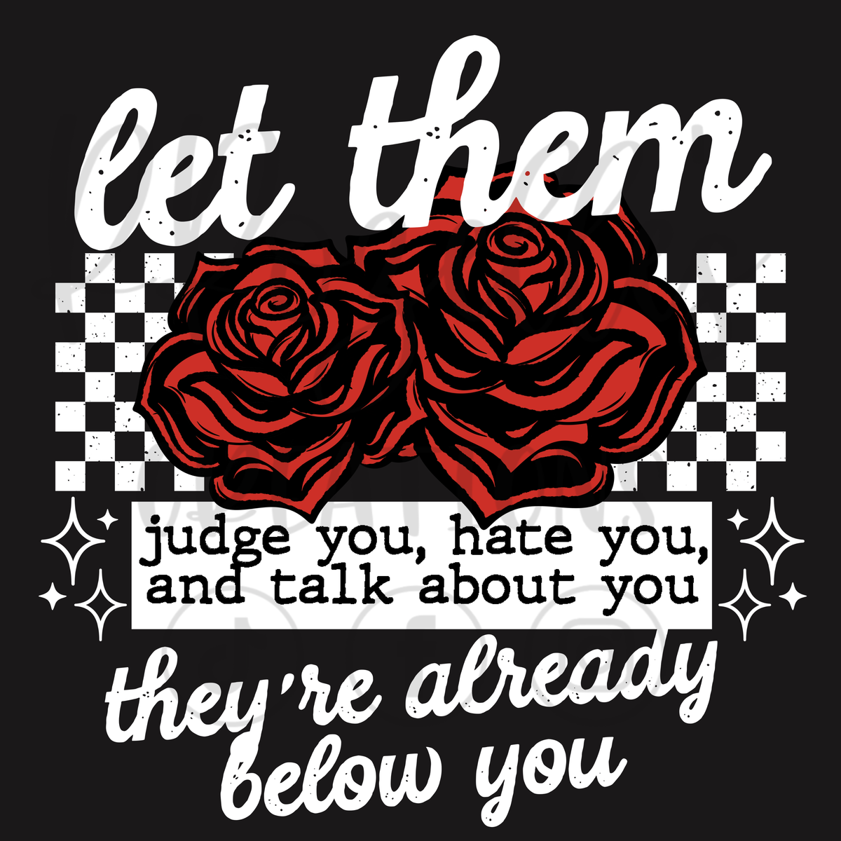 THEY'RE ALREADY BELOW YOU