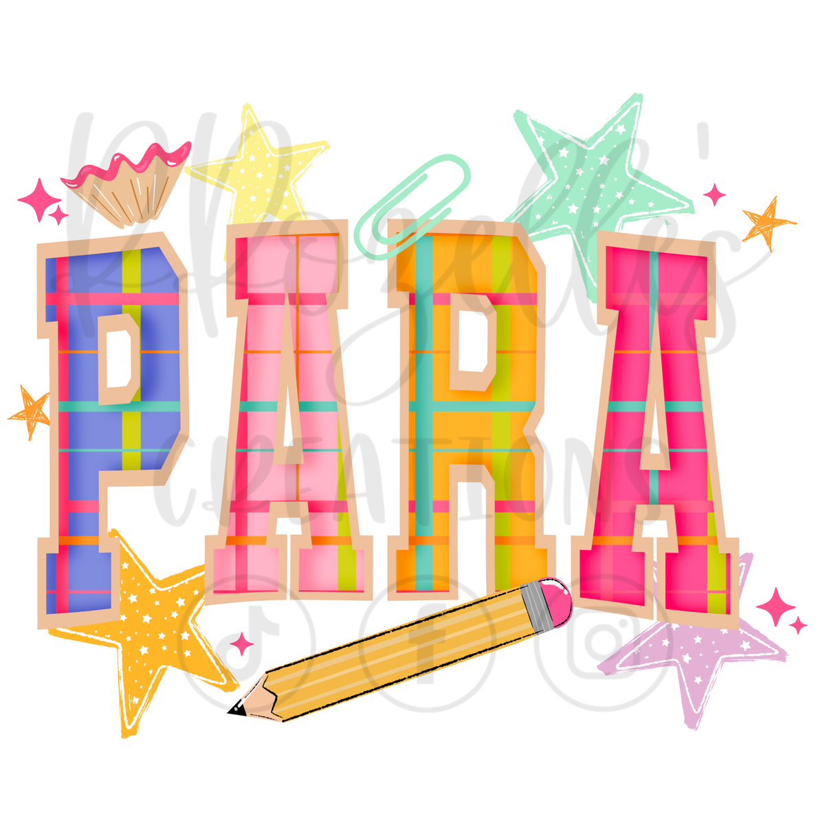 PARA WITH STARS